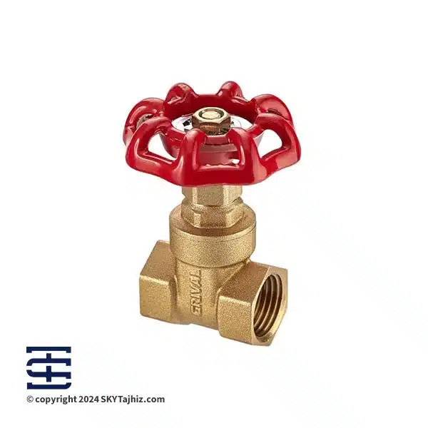 شیر-دستی-فلکه-ای-برنجی شیر دستی فلکه ای برنجی