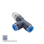 سه‌راهی T پنوماتیک بغل‌دنده