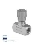 فلو کنترل هیدرولیک ولومی بدون سوپاپ