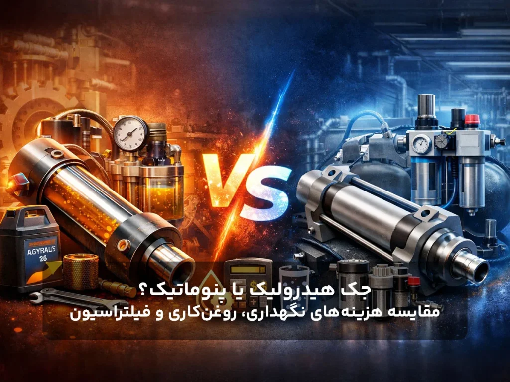 جک هیدرولیک یا پنوماتیک؟