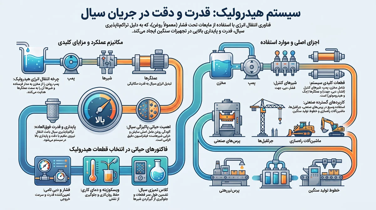 سیستم هیدرولیک چیست؟