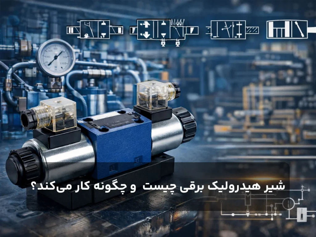 شیر هیدرولیک برقی چیست و چگونه کار می‌کند؟